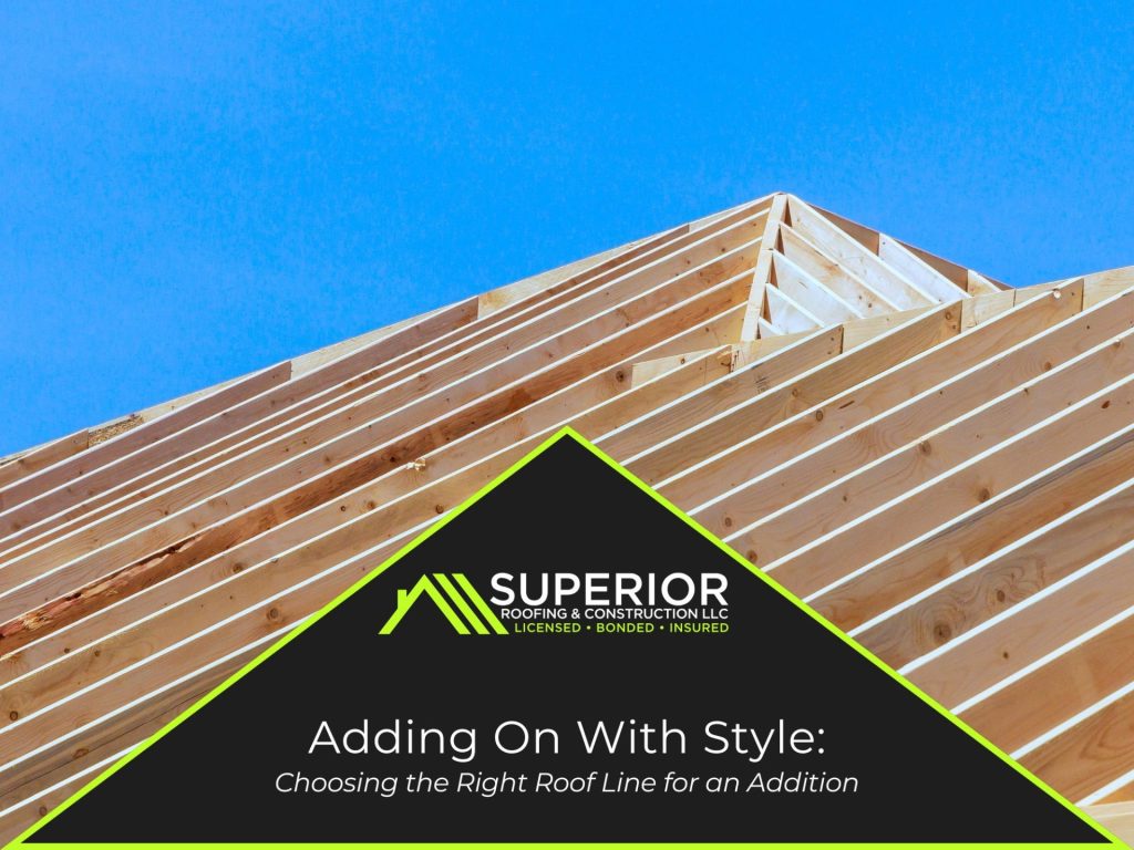 Adding on with style choosing the right roof line for an addition