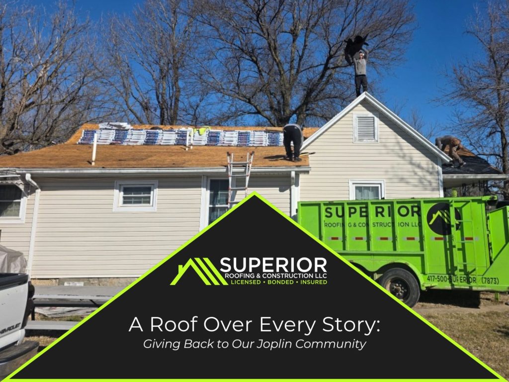 A roof over every storygiving back to our joplin community