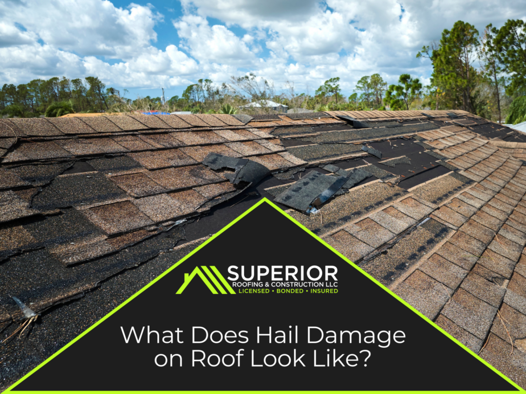 What Does Hail Damage on Roof Look Like?