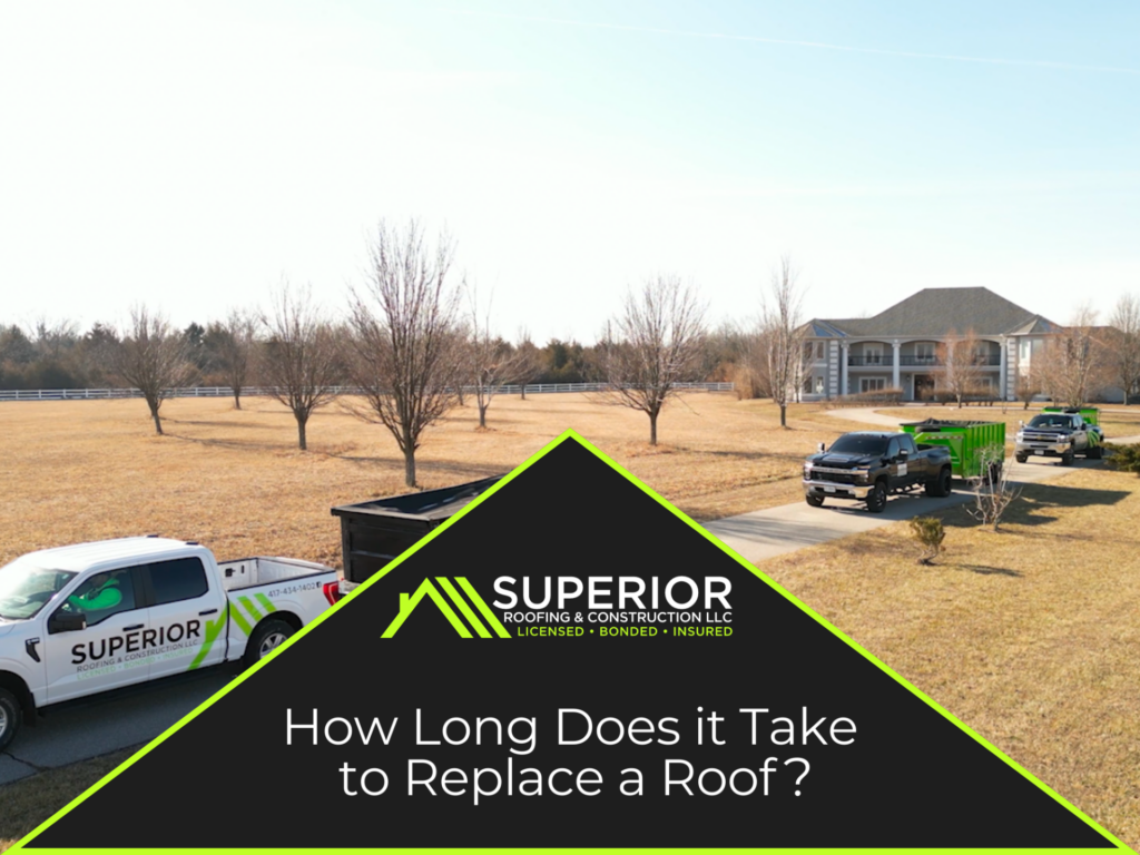 How Long Does it Take to Replace a Roof